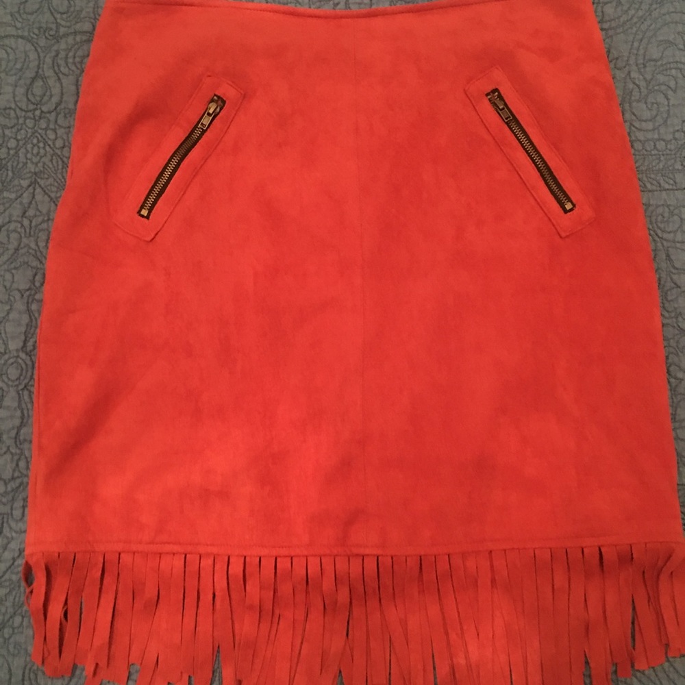Fringe skirt